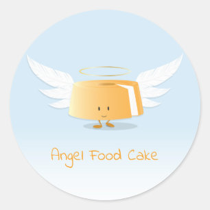 Gâteau alimentaire Angel Sticker