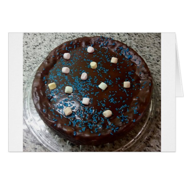 Gâteau au chocolat (Devant horizontal)