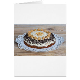 Gâteau aux amandes sur le rus