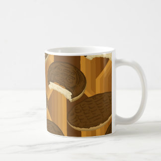 Gâteau/chocolat de Jaffa digestif - tasse de thé