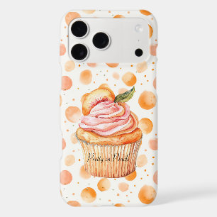 Gâteau cupcake pêche Points capricieux  