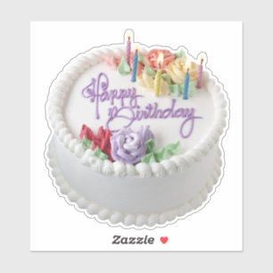 Gâteau d'anniversaire 1 Sticker