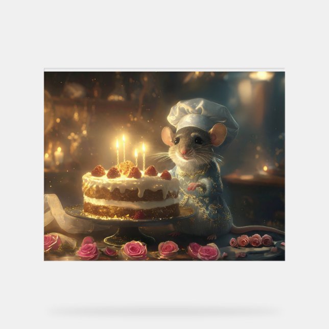 Gâteau d'anniversaire par Fabulous Mice Baker (Recto)