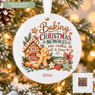 Gâteau épicé aquarelle Noël personnalisé