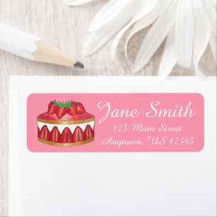 Gâteau fraise Fraisier Chef pâtisserie française B