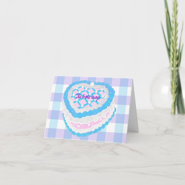 Gâteau haineux - Rupture - Tu bois trop Card (Front)