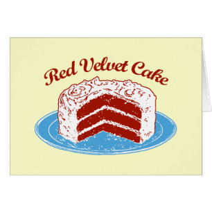 Gâteau rouge de velours