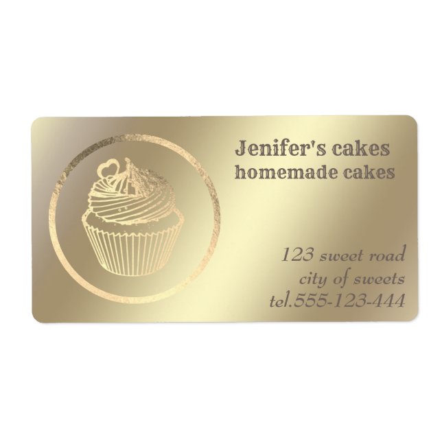 Gâteaux et friandises maison emballés dans du papi (Devant)