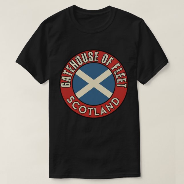 Gatehouse of Fleet, Scotland T-Shirt (Design Front)