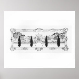 Gates and fences for garden and park, from 'The Ar Poster