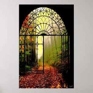 Gates of Autumn Poster