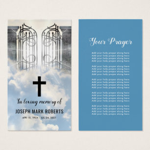 Gates of Heaven Funeral Prayer