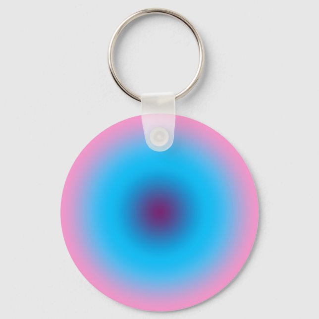 Gates Of Heaven Gradient  Keychain (Front)