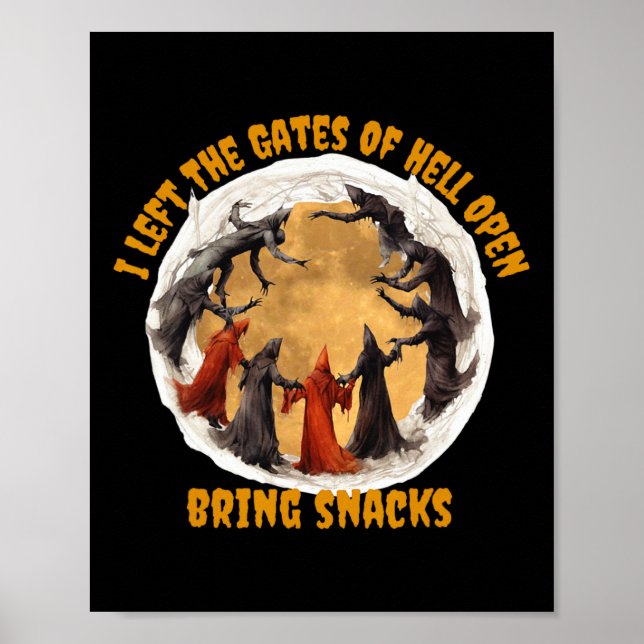 Gates Of Hell Are Open  Poster (Front)