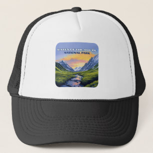Gates of the Arctic National Park Alaska Vintage Trucker Hat