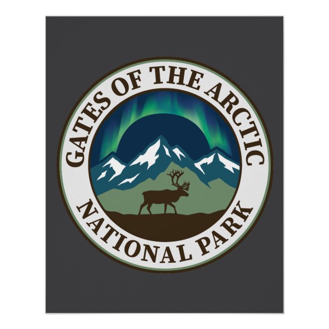 Gates of the Arctic National Park Poster (Front)