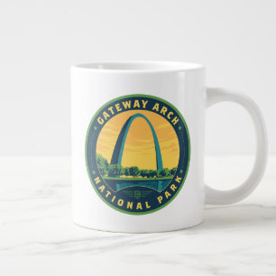 Gateway Arch National Park Large Coffee Mug