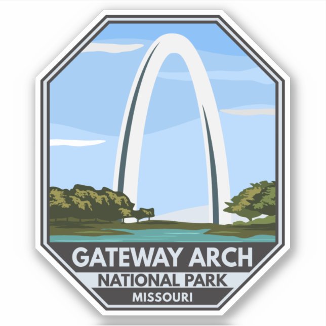 Gateway Arch National Park Missouri (Front)
