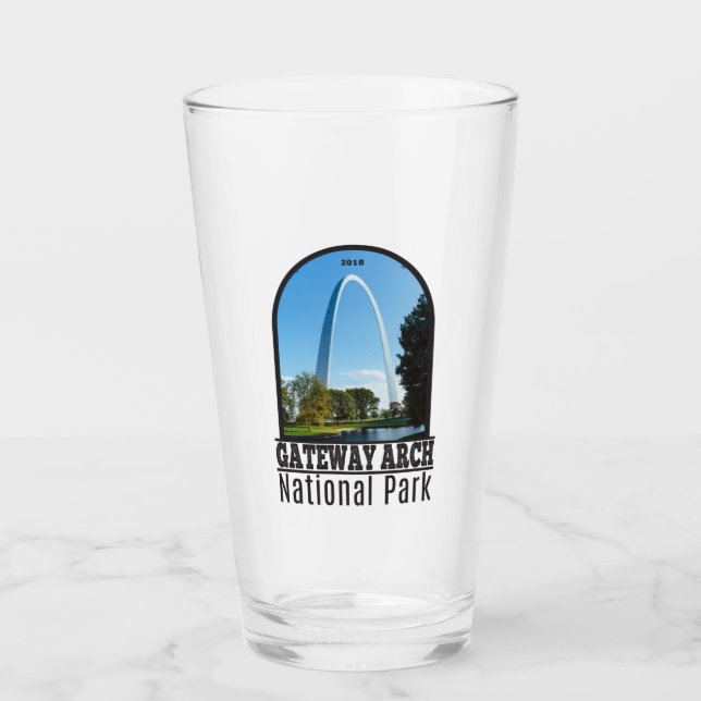 Gateway Arch National Park Missouri  Glass (Front)