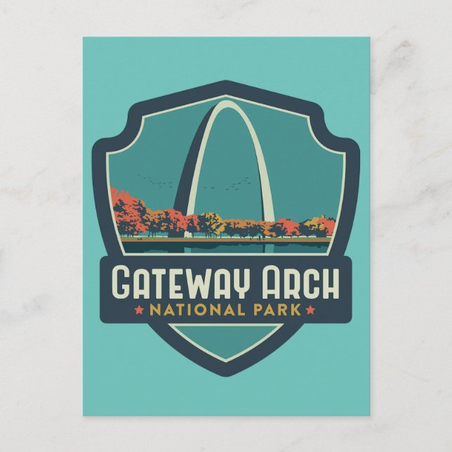 Gateway Arch National Park Postcard (Front)