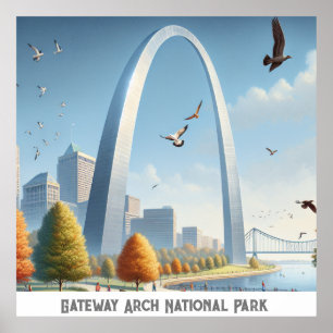Gateway Arch National Park Poster