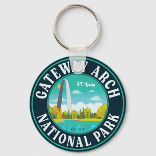 Gateway Arch National Park Saint Louis - Missouri Keychain