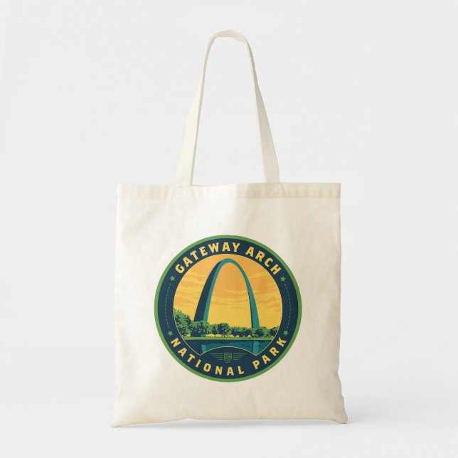 Gateway Arch National Park Tote Bag (Front)