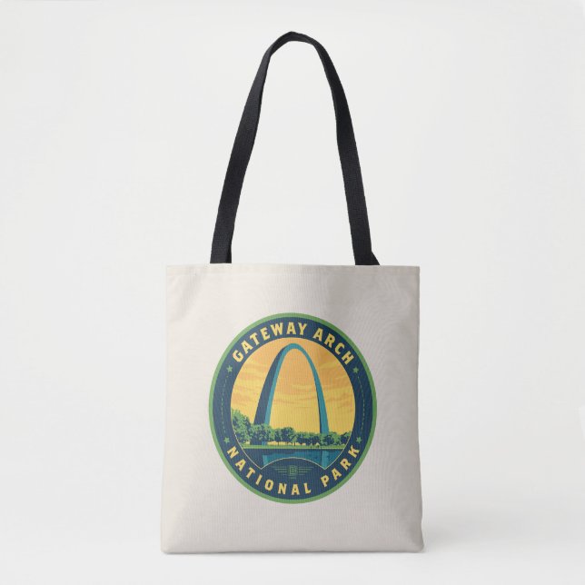 Gateway Arch National Park Tote Bag (Front)