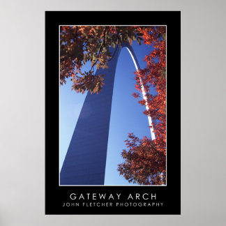 Gateway Arch Poster w/ Borders