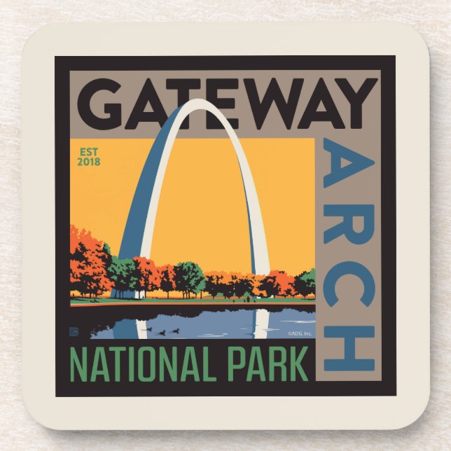 Gateway Arch | St. Louis, Missouri Coaster (Front)