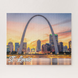 Gateway Arch, St. Louis, Missouri Jigsaw Puzzle