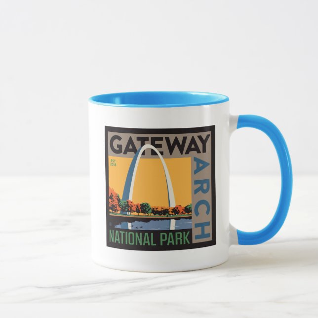 Gateway Arch | St. Louis, Missouri Mug (Right)