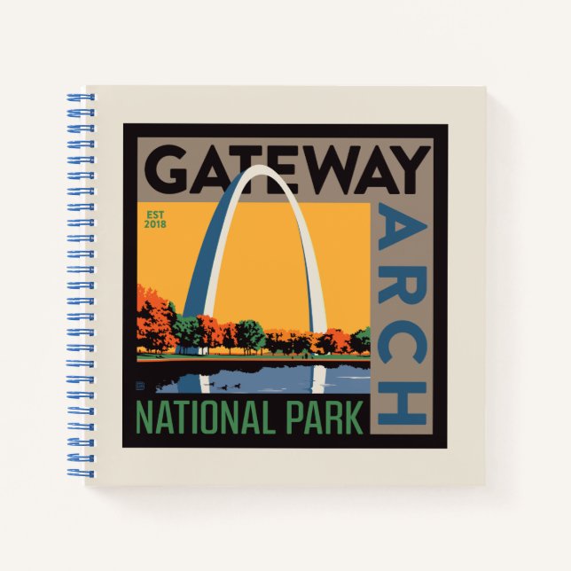 Gateway Arch | St. Louis, Missouri Notebook (Front)