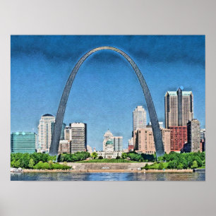 Gateway Arch, St Louis, Missouri Poster