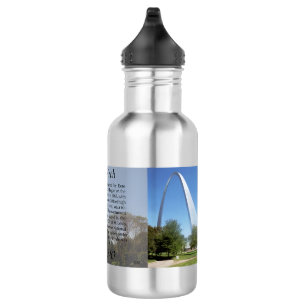 Gateway Arch water bottle