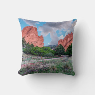 Gateway Rocks Garden Of The Gods Pillow