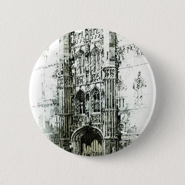 Gateway to Kings College 2 Inch Round Button (Front)