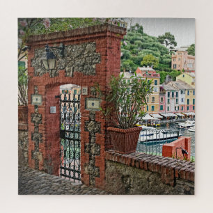 Gateway to Portofino, Italy - 20x20 - 676 pcs Jigsaw Puzzle
