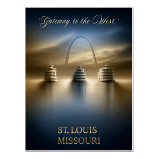 Gateway to St. Louis Poster