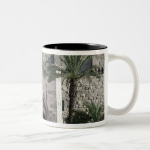 Gateway to the Old City Two-Tone Coffee Mug