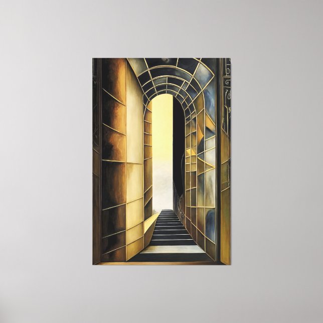 Gateway to the Unknown Canvas Print (Front)
