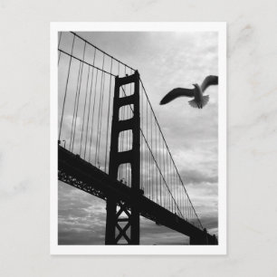 Gateway To the West, B&W Postcard