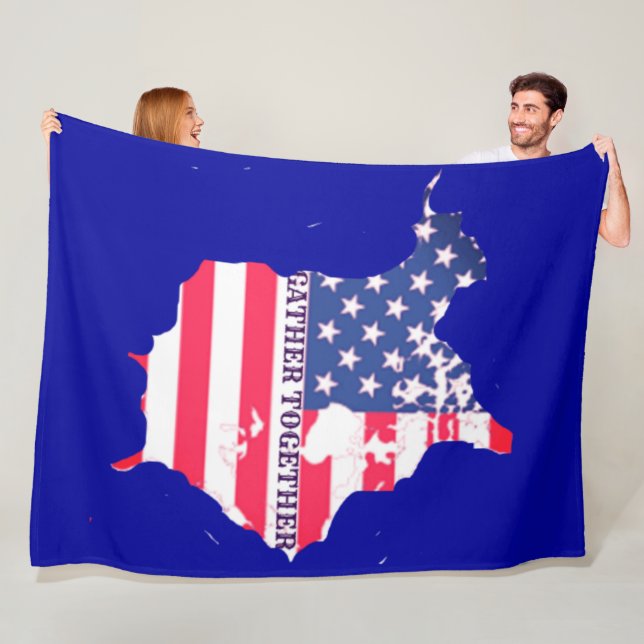 gather together Fleece Blanket (In Situ)