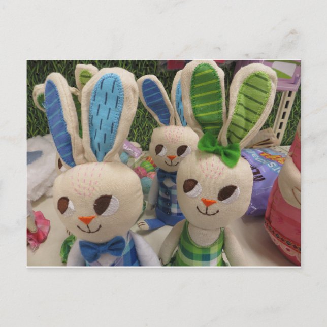Gathered Bunnies Postcard (Front)