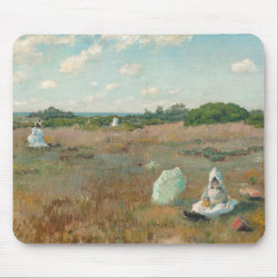 Gathering Autumn Flowers, 1894-5 (oil on canvas) Mouse Pad