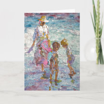 Gathering Light Blank Card