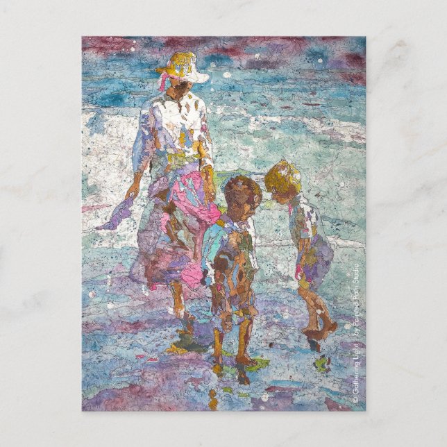 Gathering Light © – Fine Art Postcard (Front)