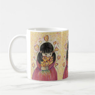 Gathering Love Hearts Art Coffee Cups