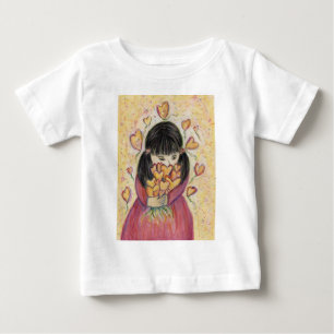 Gathering Love Hearts Art Custom Shirt