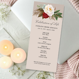 Gathering of Flowers Celebration of Life Program